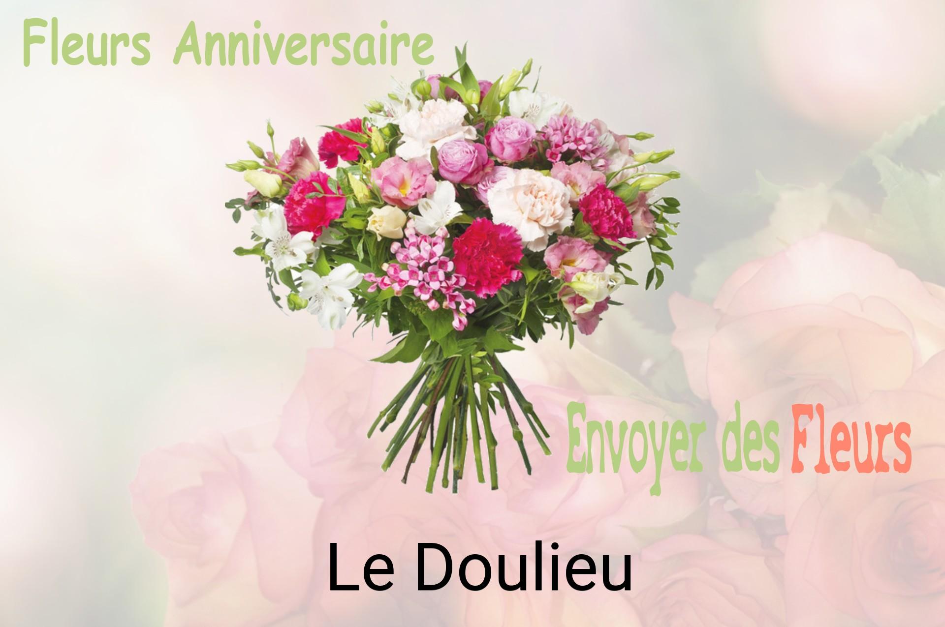 Bouquet de fleurs d’anniversaire livré à Le Doulieu